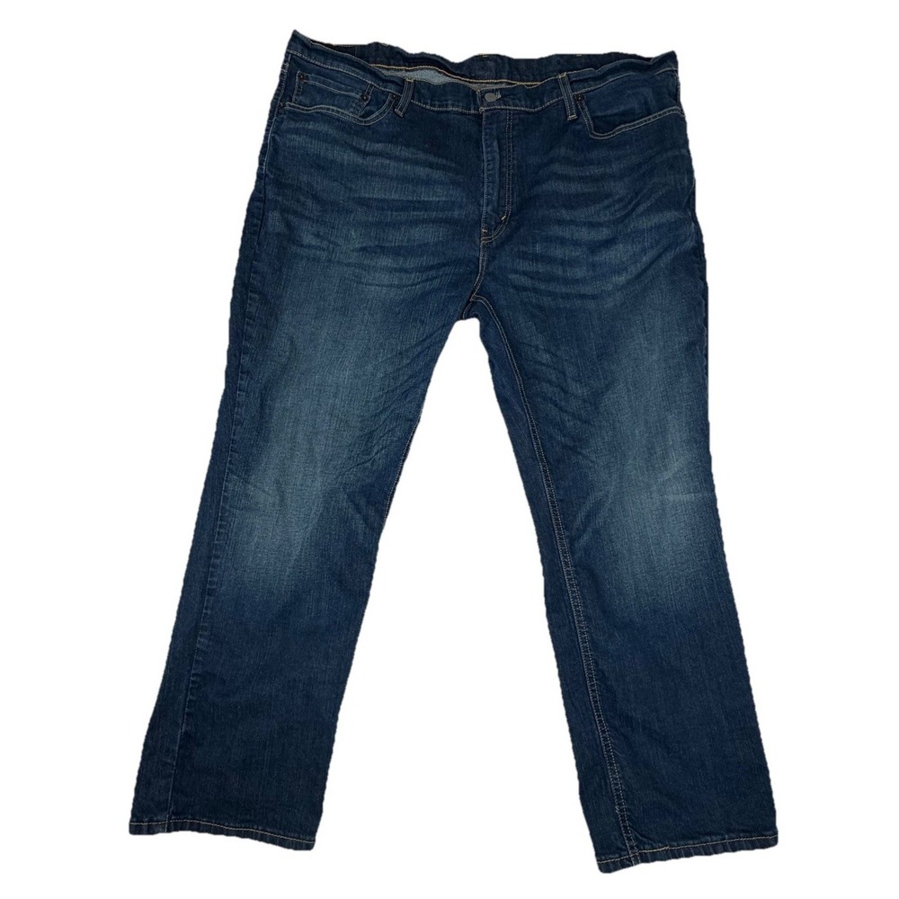 Levi's 541 Athletic Men's Jeans Sz 46x30 Fit 46x28 Med Wash Whiskering Stretch